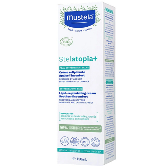Mustela Stelatopia+ Lipid Replenishing Cream 150 ML - 1