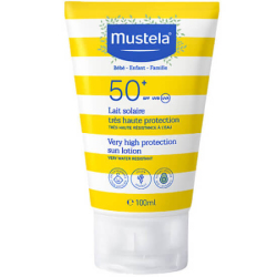 Mustela Very High Protection Sun Lotion Spf 50 100 ML Çocuklar için Güneş Kremi - Mustela
