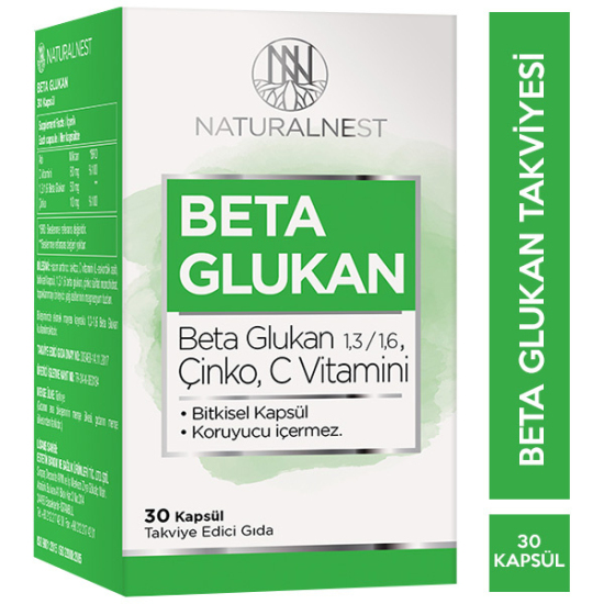 Naturalnest Beta Glukan 30 Kapsül - 1