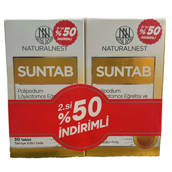 Naturalnest Suntab 30 Tablet İkincisi %50 İndirimli - 1