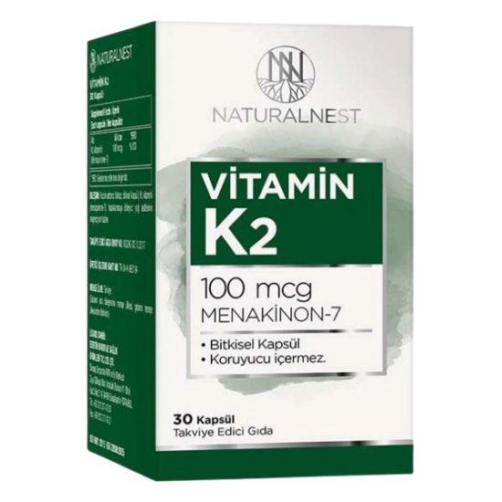 Naturalnest Vitamin K2 30 Kapsül - 1