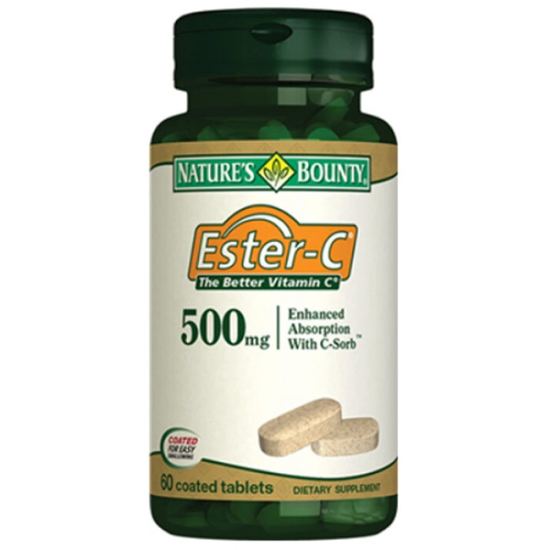 Nature s Bounty Ester C 500 mg 60 Tablet - 1