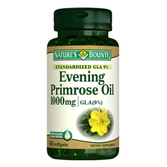 Nature s Bounty Evening Primrose Oil 1000 mg Gla 60 Softgel - 1