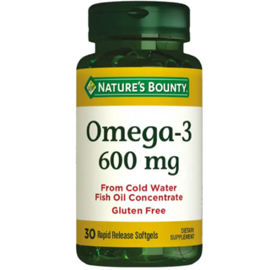 Nature s Bounty Omega 3 600 mg 30 Softgel - 1