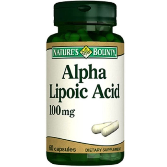 Nature's Bounty Alpha Lipoic Acid 100 mg 60 Kapsül - 1