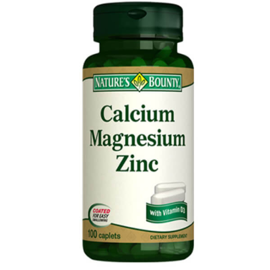 Nature's Bounty Calcium Magnezium Zinc 100 Tablet - 1