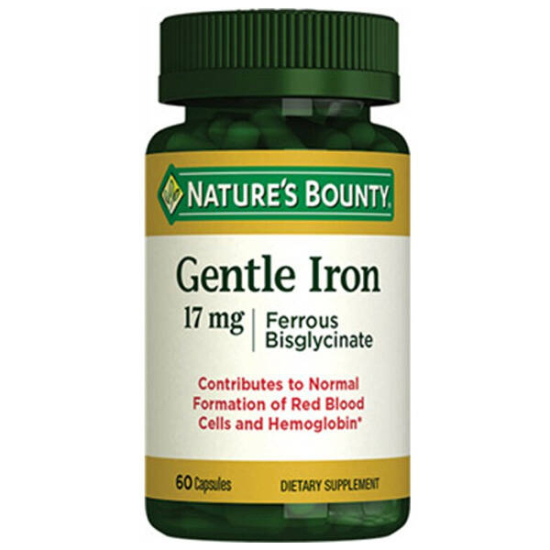 Nature's Bounty Gentle Iron 17 Mg 60 Kapsül - 1