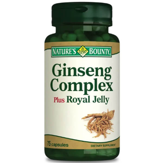 Nature's Bounty Ginseng Complex Plus Royal Jelly 75 Kapsül - 1