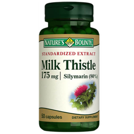 Nature's Bounty Milk Thistle 175 mg 50 Kapsül Deve Dikeni Takviyesi - 1