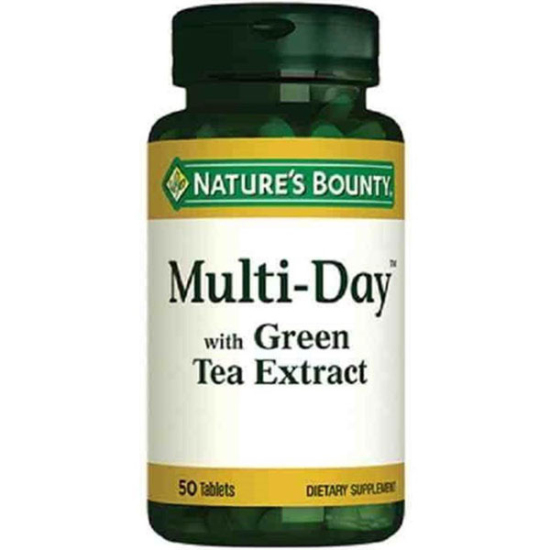 Nature's Bounty Multi Day With Green Tea Extract 50 Tablet - 1