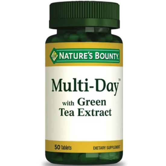 Nature's Bounty Multi Day With Green Tea Extract 50 Tablet - 1