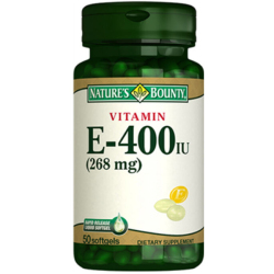Nature's Bounty Vitamin E 400 IU 50 Softgel - Nature s Bounty