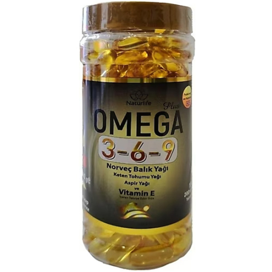 Naturlife Omega 3 6 9 200 Kapsül - 1