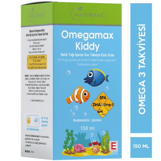 Naturmax Omegamax Kiddy Şurup 150 ML - 1