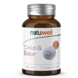 Natuwell Çinko Bakır 60 Kapsül - Natuwell