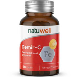 Natuwell Demir C 60 Kapsül - Natuwell