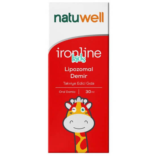 Natuwell Ironline Kids Lipozomal Demir Damla 30 ML - 1