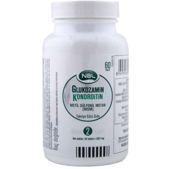 NBL Glukozamin Kondroitin MSM 60 Tablet - 1