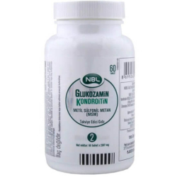 NBL Glukozamin Kondroitin MSM 60 Tablet - NBL