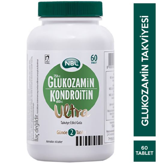 NBL Glukozamin Kondroitin Ultra Takviye Edici Gıda 60 Tablet - 1