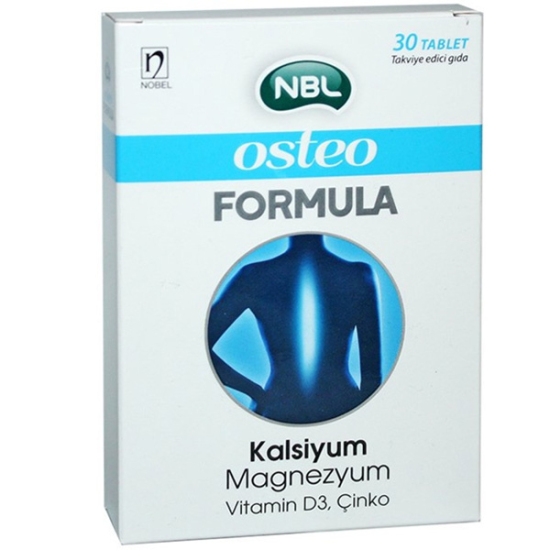 NBL Osteo Formula 30 Tablet Kalsiyum Takviyesi - 1