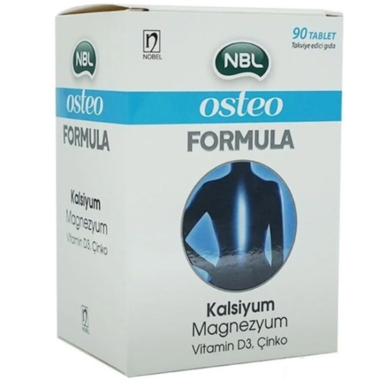 NBL Osteo Formula 90 Tablet Kalsiyum Takviyesi - 1