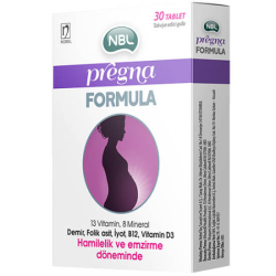 NBL Pregna Formula 30 Tablet Multivitamin - NBL