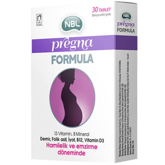 NBL Pregna Formula 30 Tablet Multivitamin - 1