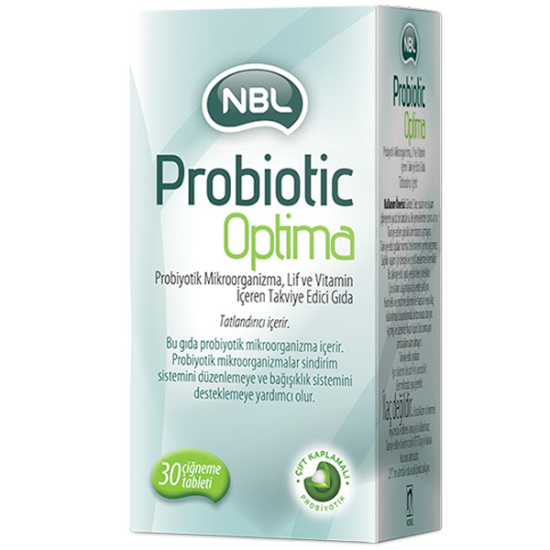 NBL Probiotic Optima Çiğneme 30 Tableti Probiyotik Takviyesi - 1