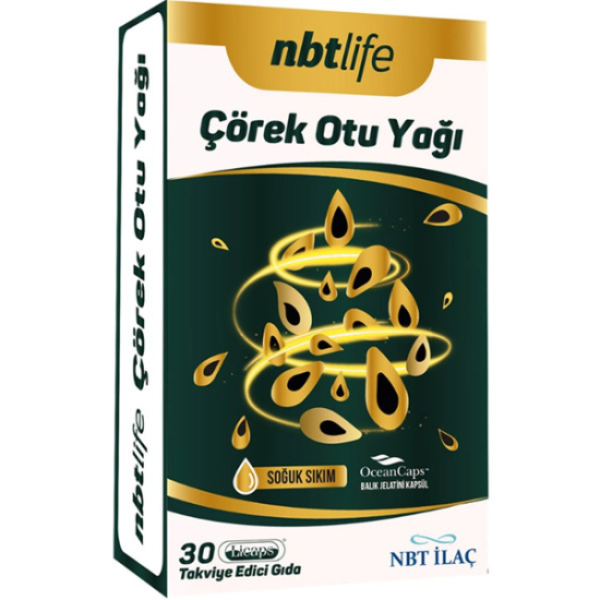 NBT Life Çörek Otu Yağı 30 Kapsül - 1
