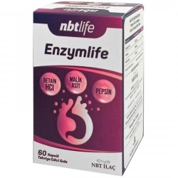 NBT Life Enzymlife 60 Kapsül - Nbt İlaç