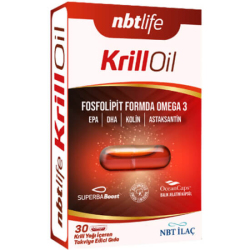 NBT Life Krill Oil 30 Kapsül - Nbt İlaç