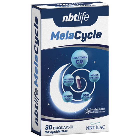 NBT Life Melacycle Melatonin 3 mg 30 Duo Kapsül - 1