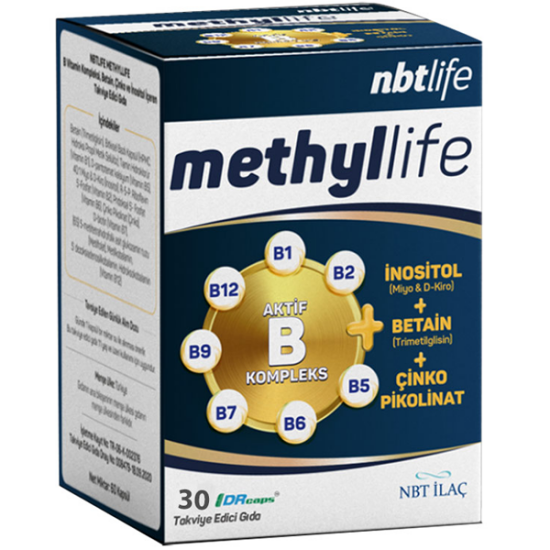 NBT Life Methyllife 30 Kapsül Gıda Takviyesi - 1