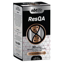 NBT Life ResQa Resveratrol ve Koenzim Q10 30 Kapsül - Nbt İlaç