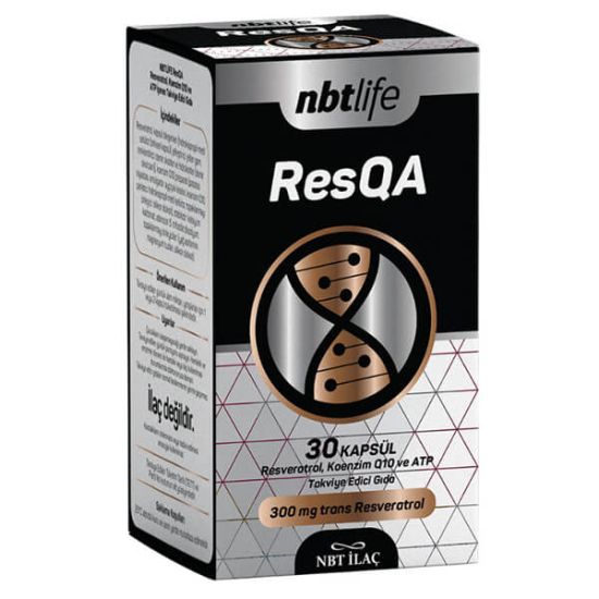 NBT Life ResQa Resveratrol ve Koenzim Q10 30 Kapsül - 1