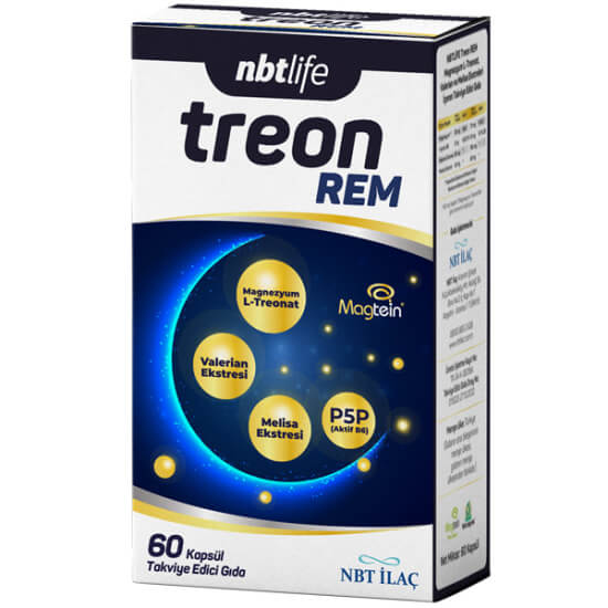 NBT Life Treon REM 60 Kapsül - 1