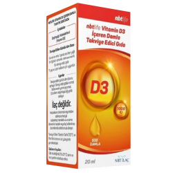 NBT Life Vitamin D3 Damla 20 ml - Nbt İlaç