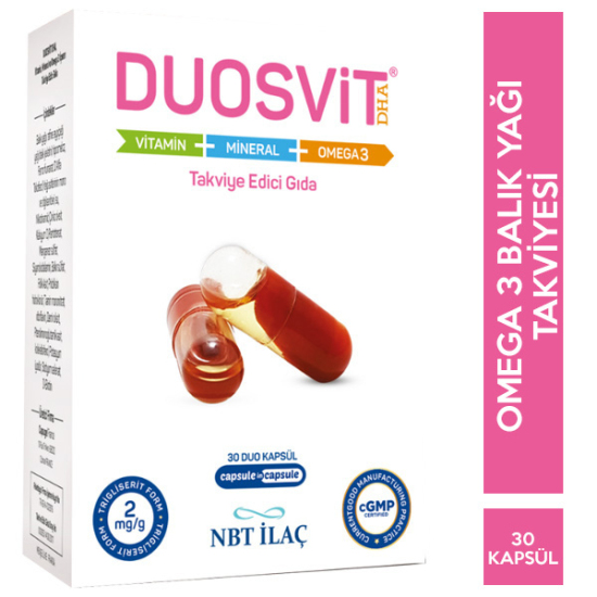 NBT Life Duosvit DHA 30 Kapsül - 1