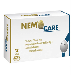 Edis Pharma Nemocare Yumurta Kabuğu Zarı 30 Tablet - Edis Pharma