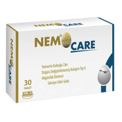 Edis Pharma Nemocare Yumurta Kabuğu Zarı 30 Tablet - Edis Pharma