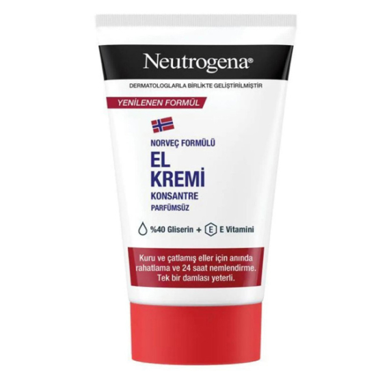Neutrogena Konsantre Formül Parfümsüz El Kremi 50 ml - 1