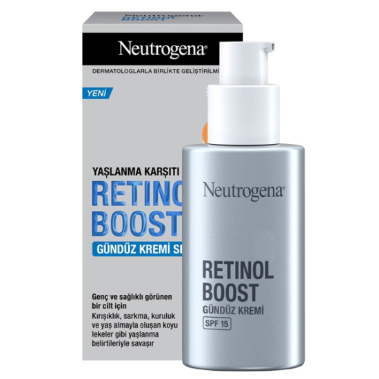 Neutrogena Retinol Boost Yaşlanma Karşıtı Gündüz Kremi SPF15 50 ML - 1