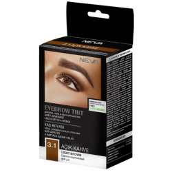 Neva Açık Kahve 3/1 Vegan Amonyaksız Kaş Boyası 15 ml - Neva