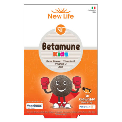 New Life Betamune Kids 30 Çiğneme Tableti - New Life