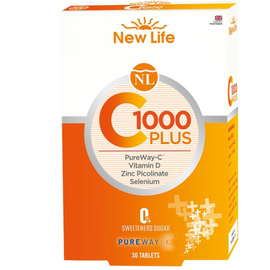 New Life C 1000 Plus Takviye Edici Gıda 30 Tablet - 1