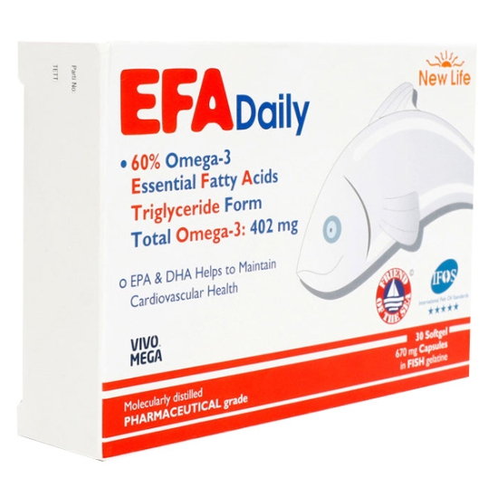 New Life Efa Daily Omega 3 30 Kapsül Omega 3 Takviyesi - 3
