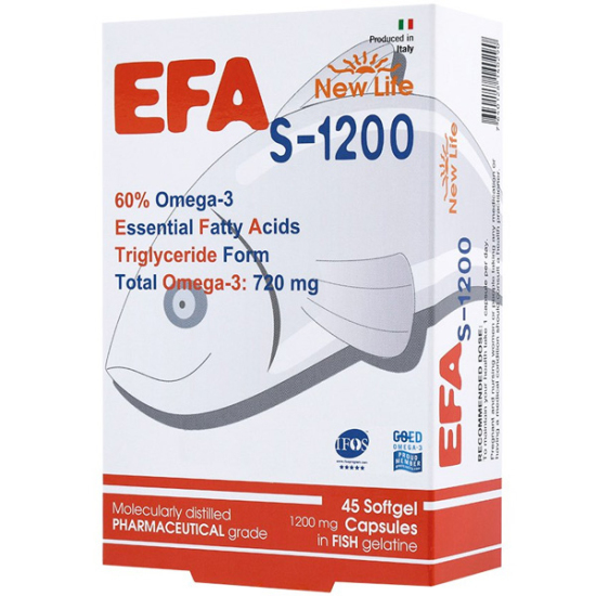 New Life Efa S 1200 Omega 45 Kapsül - 2
