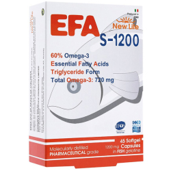 New Life Efa S 1200 Omega 45 Kapsül - New Life