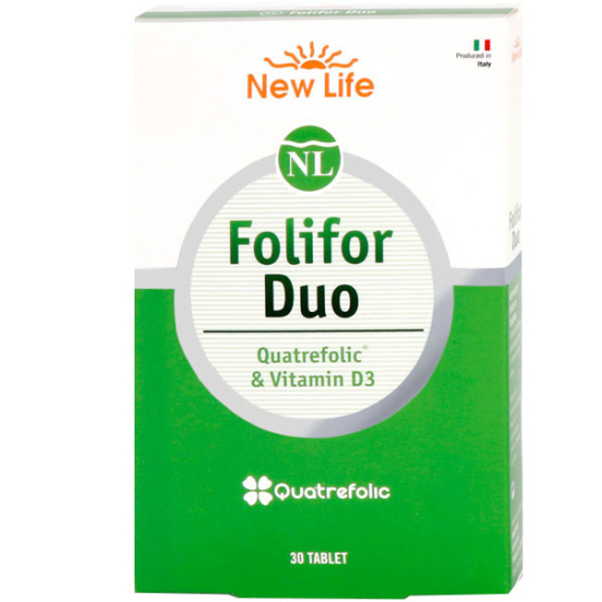 New Life Folifor 30 Tablet Gıda Takviyesi - 1